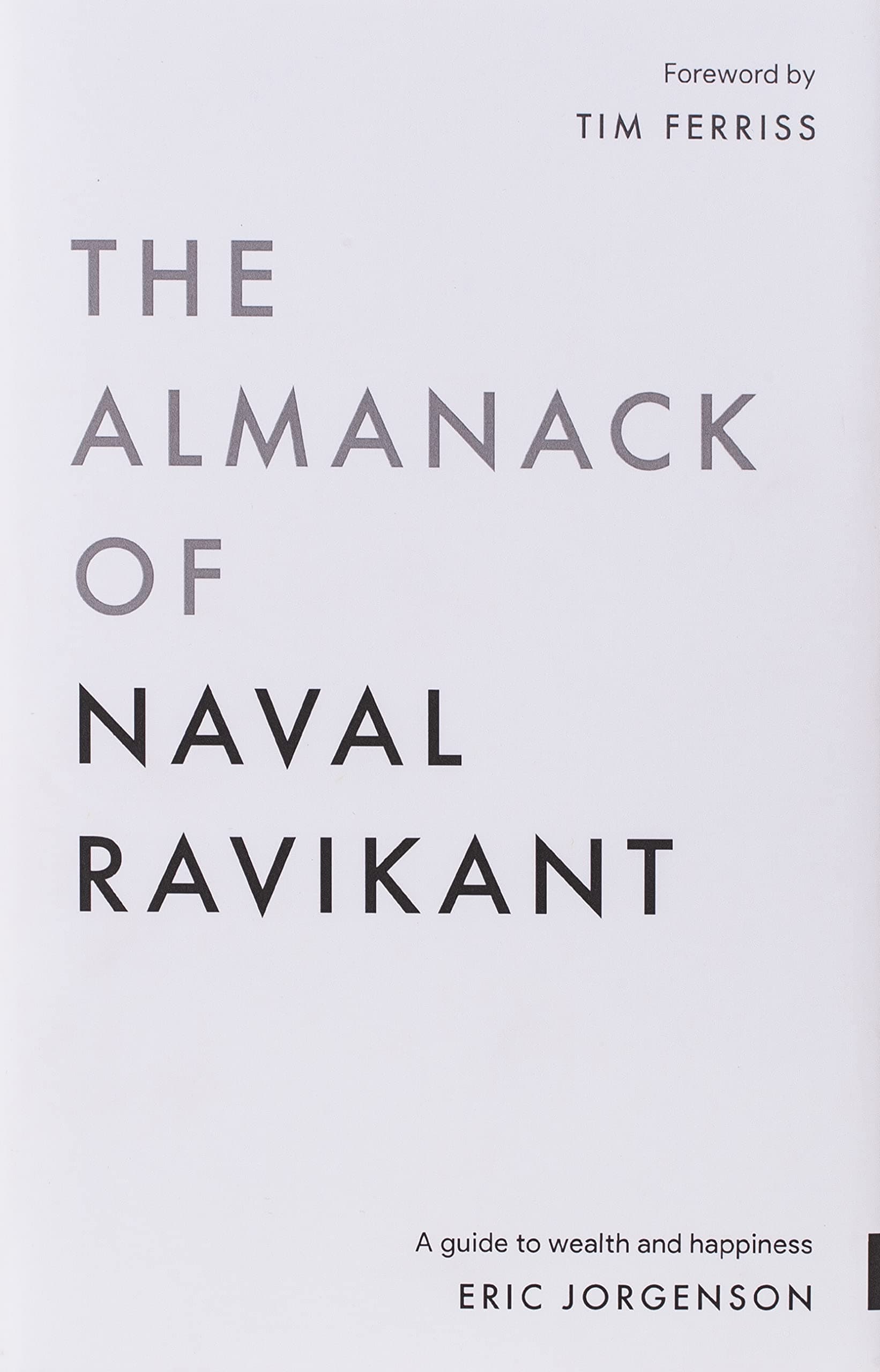 Cover of The Almanack of Naval Ravikant