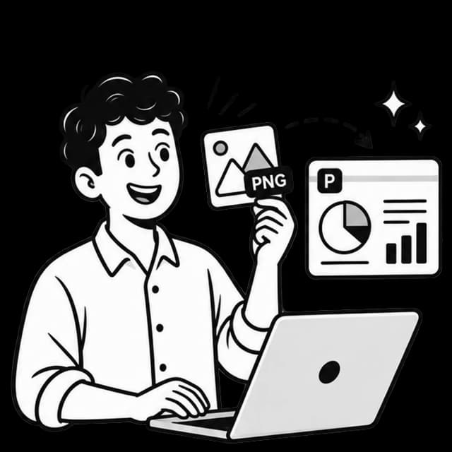 Illustration: the missing piece turned out to be the export workflow, not another chart