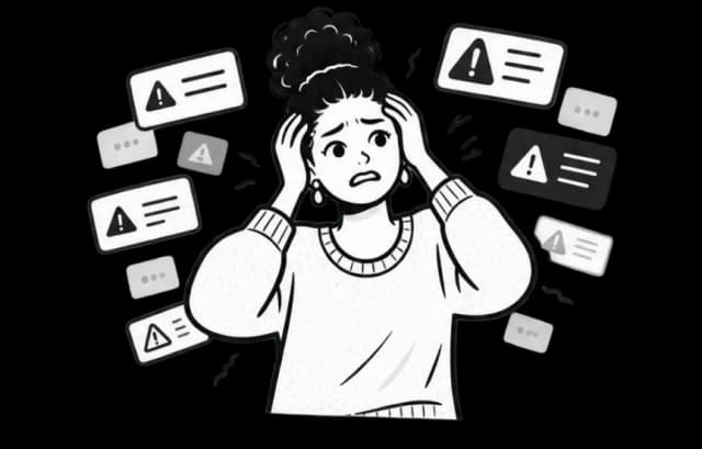 Illustration: too many findings made prioritization difficult