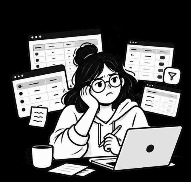 Illustration: tables were the biggest pain point