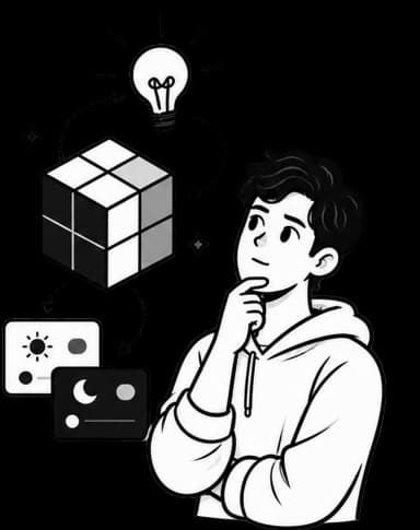 Illustration: without tokens, dark mode and white-labeling couldn't scale